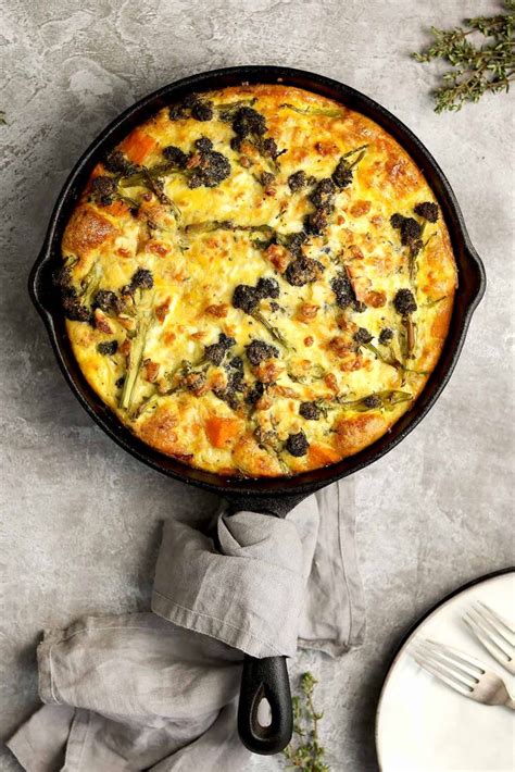 Sweet Potato Frittata With Broccoli The Last Food Blog