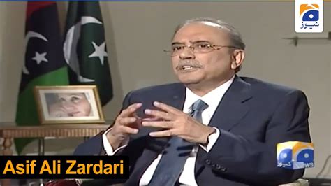 Asif Ali Zardari Interview With Hamid Mir Youtube