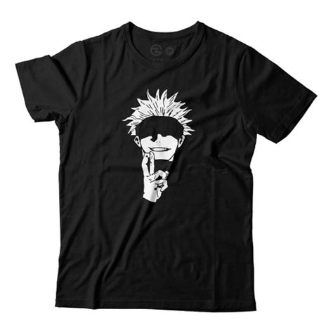 Camiseta Jujutsu Kaisen Gojo Saturo Camisa Animes No Shoptime