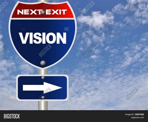 Vision Road Sign Image And Photo Free Trial Bigstock