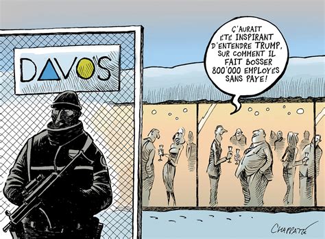 Davos Sans Donald Trump Globecartoon Political Cartoons Patrick