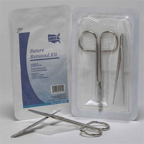 Suture Removal Kit Sterile Lexicon Medical Supply