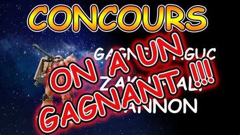 RESULTAT CONCOURS Et Le Gagnant Est YouTube