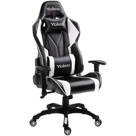 YOLEO Chaise Gamer Chaise De Bureau Fauteuil Ergonomique Hauteur