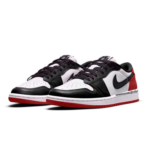 Air Jordan 1 Low Og Black Toe” Cz0790 106 Nice Kicks