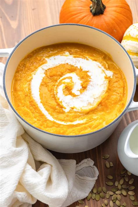 Creamy Pumpkin Soup The Stay At Home Chef