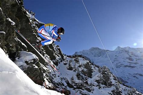 Ski Alpin Cyprien Sarrazin Deuxi Me Wengen Confirme Ses Talents