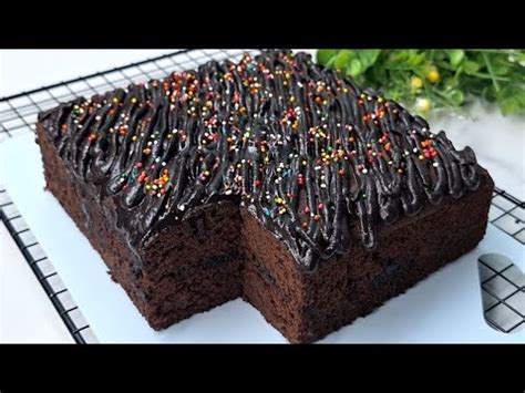 BROWNIES COKLAT EKONOMIS TAKARAN SENDOK YouTube