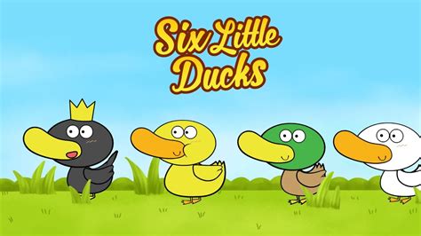 Six Little Ducks Printable