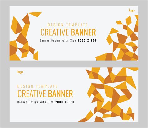 abstract pattern banner. abstract shape pattern. creative banner design ...