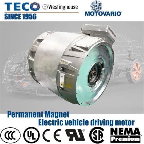 Liquid Cooling Aluminium Permanent Magnet Synchronous Motor Electric Car Motor And Driving Motor