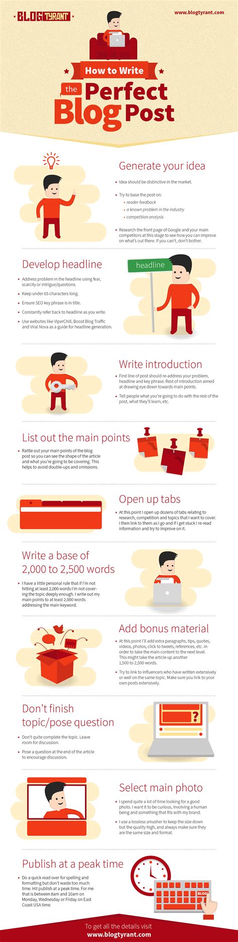 7 Awesome Tips For Writing Brilliant Blog Posts [infographic]