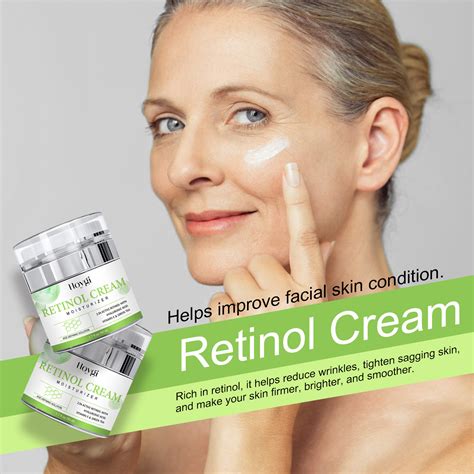 Hoygi Retinol Firming Cream Fade Wrinkles Spots Moisturizing Skin Elastic Tender Firming Anti