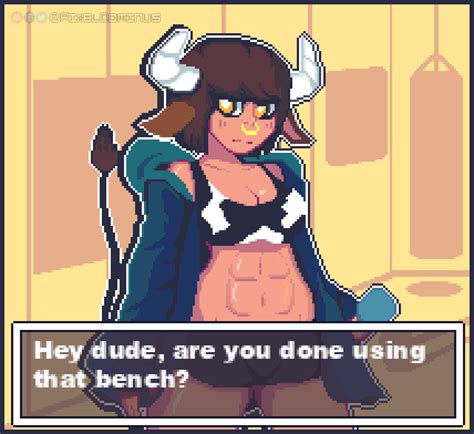 Tomboy Ox Cow Girls Cow Bikini Touch The Cow Know Your Meme