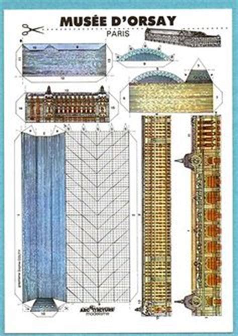 Id Es De Architecture Maquettes Monuments C L Bres Papier