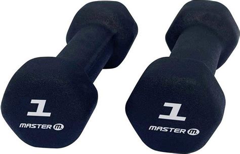 Master Fitness Neoprenhantlar I Par Hantlar Neoprene Vinyl 5 Kg Pris