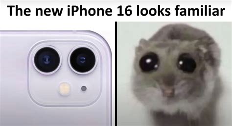 IPhone 16 und Hamster sehen sich ähnlich Memes Schlechte Witze