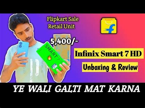 Infinix Smart Hd Unboxing Flipkart Sale Unit Infinix Smart Hd