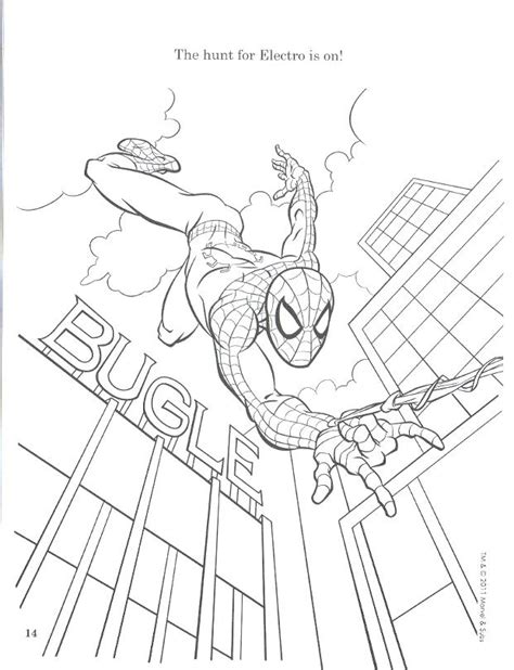 The Amazing Spider Man 2 Coloring Pages At Free