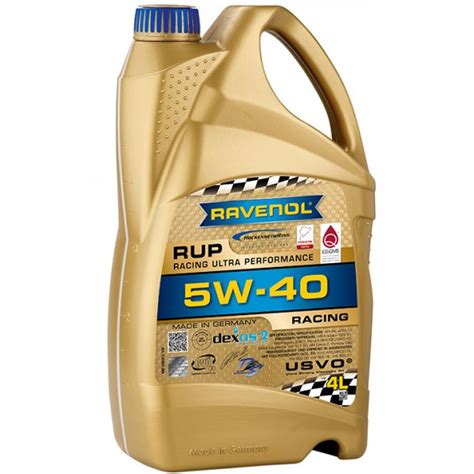 Aceite Motor Ravenol Rup Racing Ultra Performance Sae W Lt