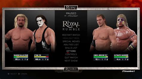 Wwe 2k17 New Universe 2 Royal Rumble Part 1 Youtube