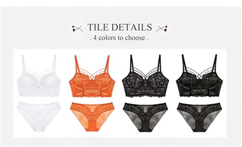 Sexy See Through Longline Bra And Panties Set For Women Unlined Cup Lingerie Lace Floral