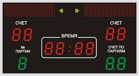 Табло для волейбола №5
