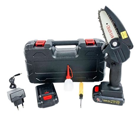 Mini Motosserra Elétrica A Bateria 21v Litio Bivolt Sa Tools Frete grátis