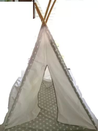 Carpa India Con Base Acolchonada Tipi Pijamada Teepee Mercadolibre