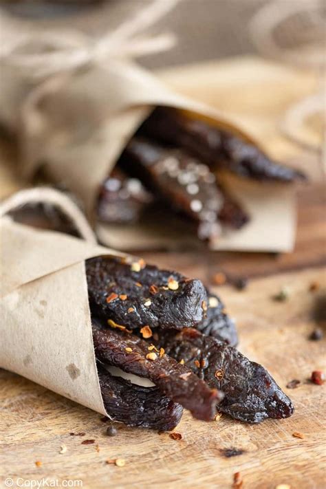 Easy Homemade Spicy Beef Jerky - CopyKat Recipes