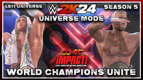 World Champions Unite Wwe K Universe Mode Youtube