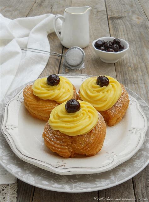 Zeppole Di San Giuseppe Fritte Asciutte E Leggere Ricetta Originale