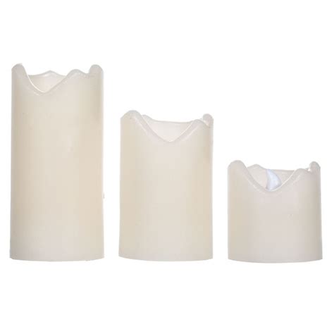 Ivory Pillar LED Candles Hobby Lobby 475665