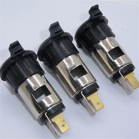 Car 10a Cigarette Lighter Female Socket Power Plug With Waterproof