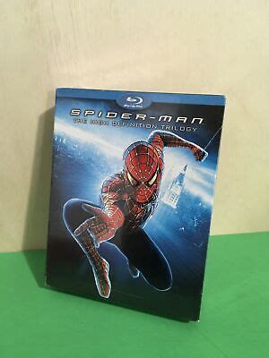 Spider Man High Definition Trilogy Blu Ray 3 Disc New Sealed EBay