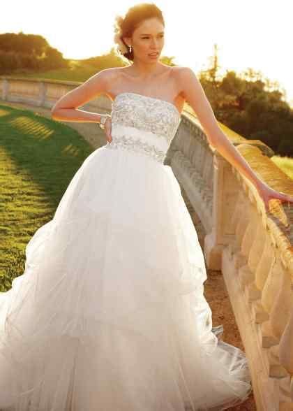 Flared Cut Fit N Flare Wedding Dress By Casablanca Bridal