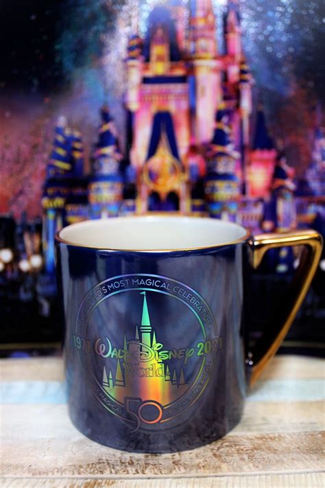 Disney mug of the month: WDW 50th anniversary - Disney in your Day