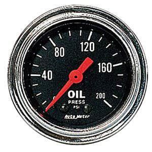 Chevy Parts Instrument Gauges Auto Meter Traditional Chrome Series