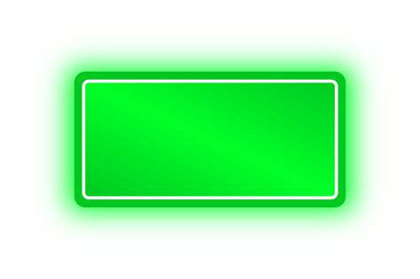 Rectangle Green Frame Png Hd Cutout Png And Clipart Images