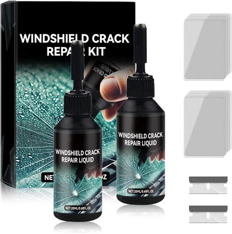 Amazon Windshield Crack Repair Kit New Cracks Gone Glass