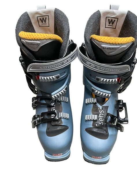 Salomon Ski Boots Womens 9 5 Performa 6 0 Blue 307mm EBay