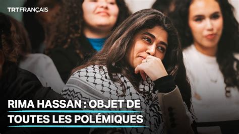 Rima Hassan Attaqu E De Toute Part Pour Son Soutien La Palestine