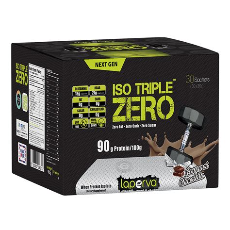 Laperva Iso Triple Zero Next Generation Sachet Gourmet Chocolate