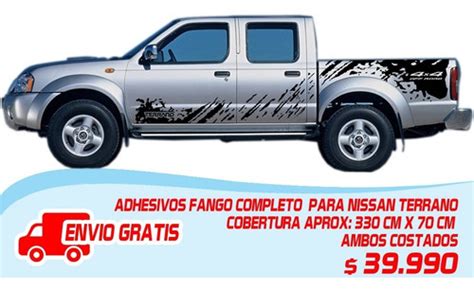 Adhesivo Fango Barro Manchas Completo Terrano 4x4 Cuotas sin interés