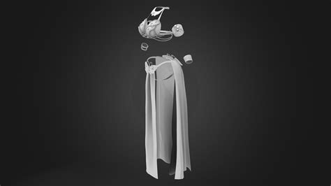 3d Full Belly Dancer Outfit Costume Turbosquid 1973652