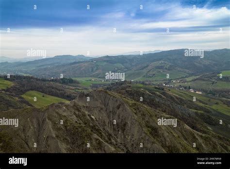 Mountain aerial view by drone Stock Photo - Alamy