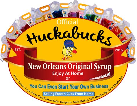 Huckabucks New Orleans Original Frozen Cups Claiborne Corridor Business Directory