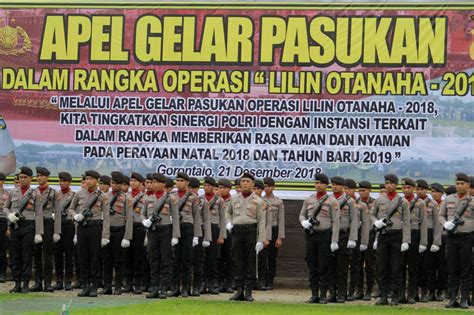 Apel Gelar Pasukan Operasi Lilin Antara Foto