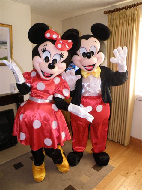 Mickey And Minnie Mouse Mascot Costumesvisit Us For Further