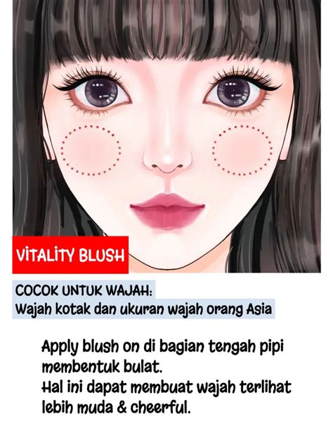 6 BENTUK BLUSH YG COCOK DI MUKA KAMU แกลเลอรทโพสตโดย dessy